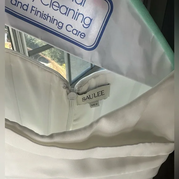 Sau Lee Brenda dress in white